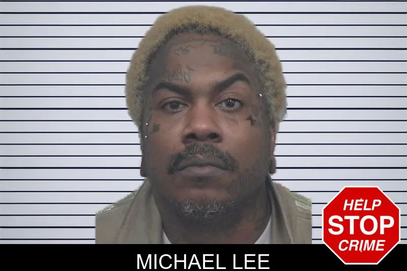 Michael Lee mugshot