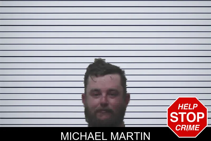 Michael Martin mugshot