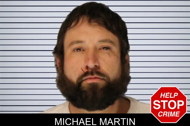 Michael Martin mugshot