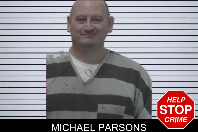 Michael Parsons mugshot