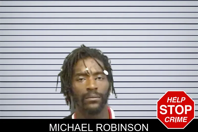 Michael Robinson mugshot