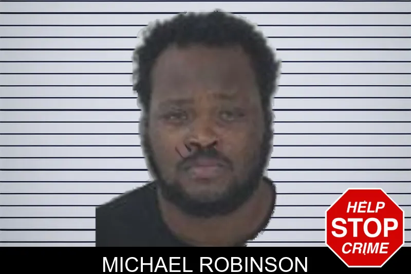 Michael Robinson mugshot
