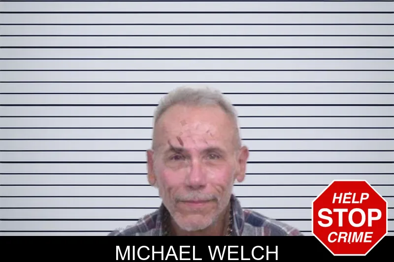 Michael Welch mugshot