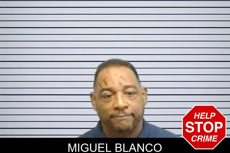 Miguel Blanco mugshot