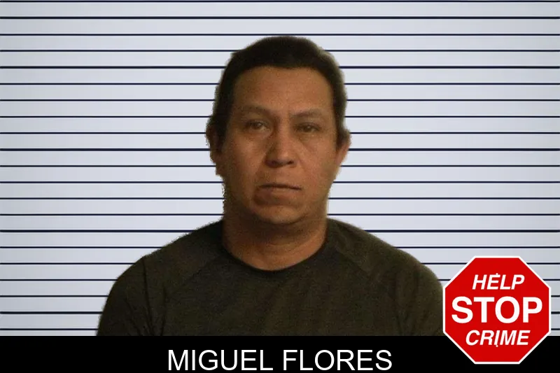 Miguel Flores mugshot