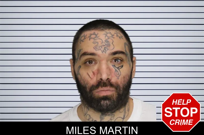 Miles Martin mugshot