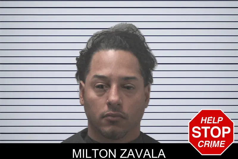 Milton Zavala mugshot