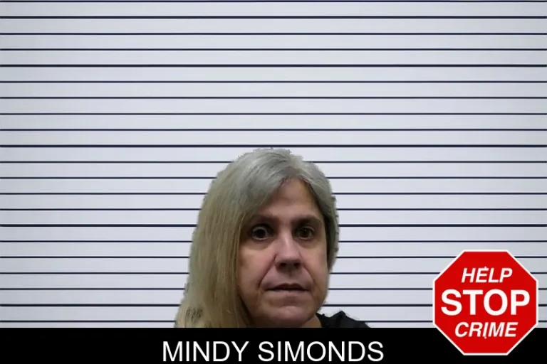 Mindy Simonds mugshot – Hart County , Georgia Mindy Simonds