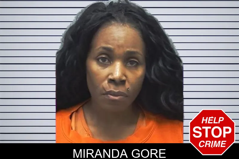 Miranda Gore mugshot
