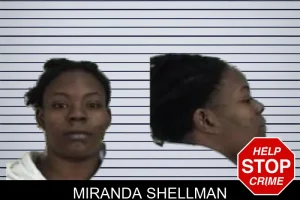 Miranda Shellman mugshot