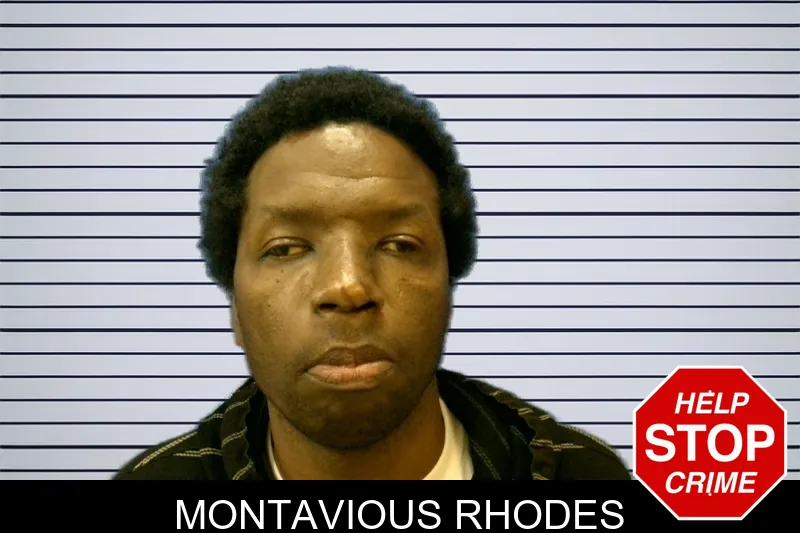 Montavious Rhodes mugshot