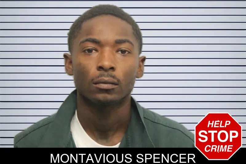 Montavious Spencer mugshot