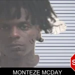 Monteze McDay mugshot