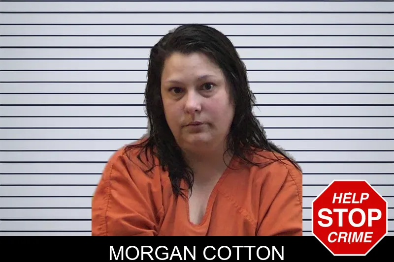 Morgan Cotton mugshot