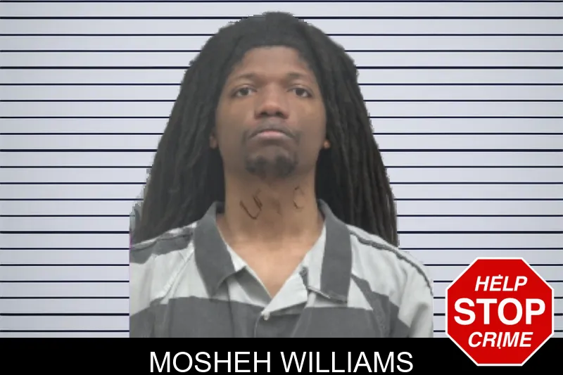 Mosheh Williams mugshot