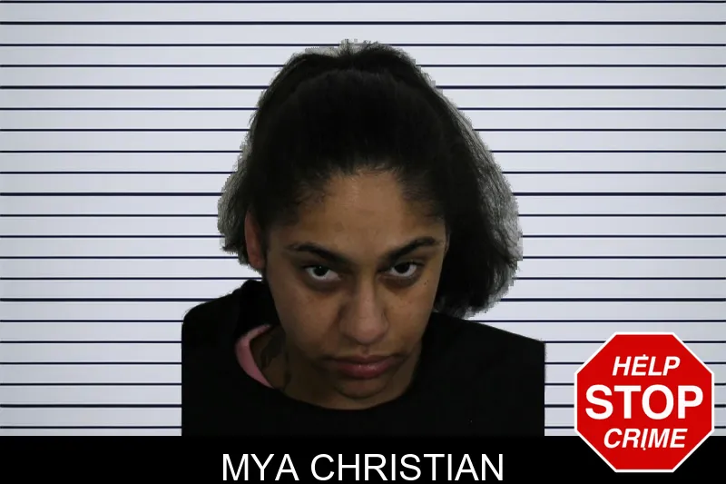 Mya Christian mugshot