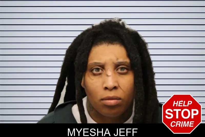 Myesha Jeff mugshot