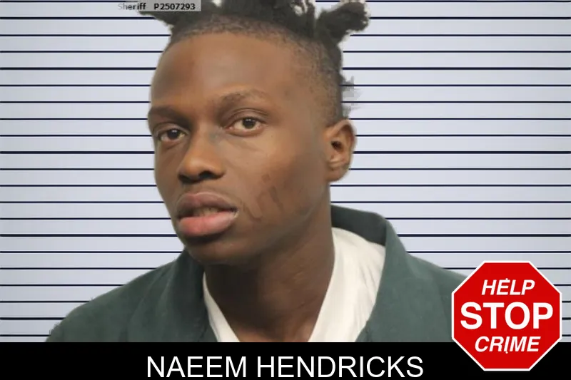 Naeem Hendricks mugshot