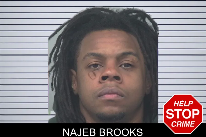 Najeb Brooks mugshot