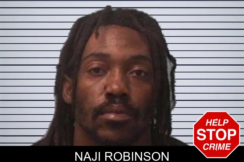 Naji Robinson mugshot