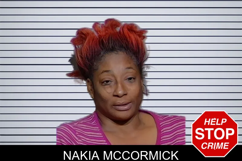 Nakia McCormick mugshot