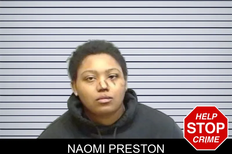 Naomi Preston mugshot