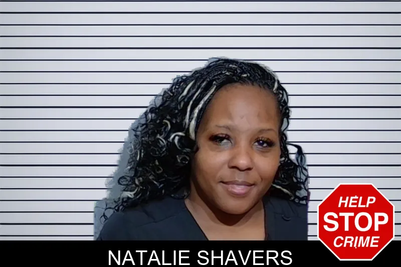 Natalie Shavers mugshot
