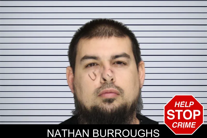 Nathan Burroughs mugshot