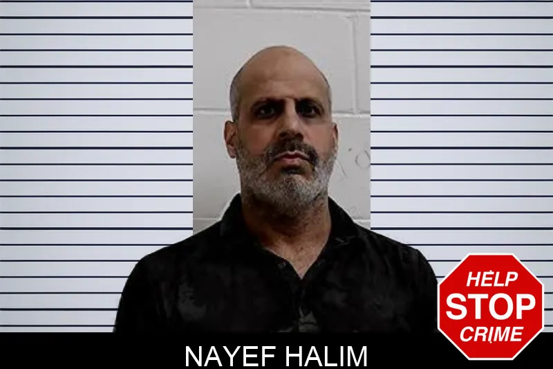 Nayef Halim mugshot