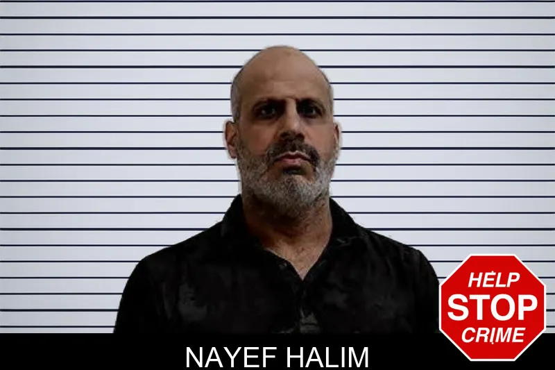 Nayef Halim mugshot