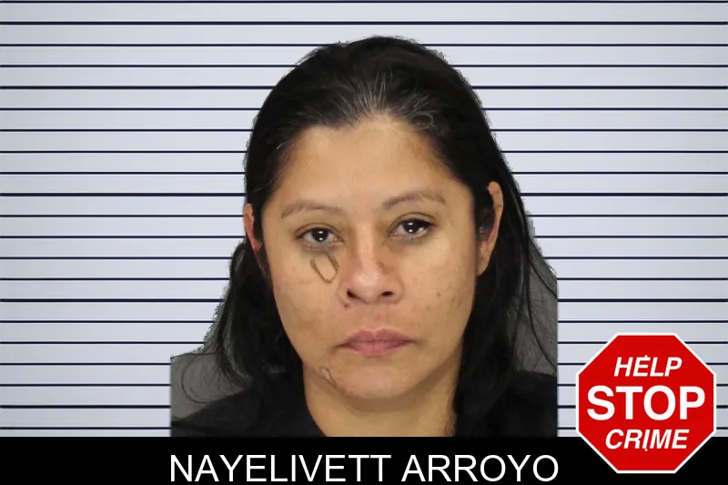 Nayelivett Arroyo mugshot – Cobb County , Georgia Nayelivett Arroyo mugshot