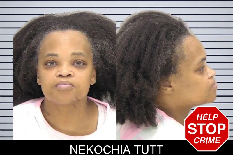 Nekochia Tutt mugshot