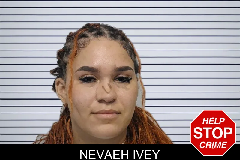 Nevaeh Ivey mugshot
