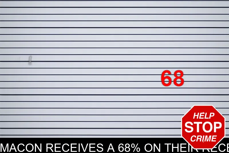 New China Express in Macon receives a 68% on their recent health inspection mugshot