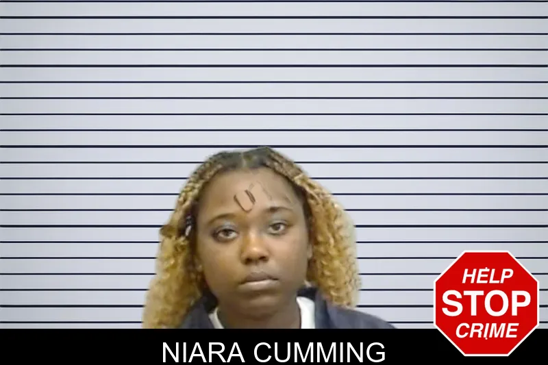 Niara Cumming mugshot