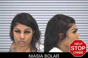 Niasia Bolar mugshot