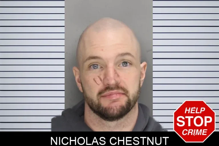 Nicholas Chestnut mugshot – Cobb County , Georgia Nicholas Chestnut