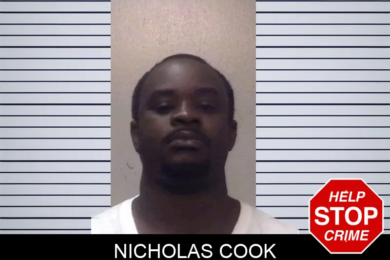 Nicholas Cook mugshot