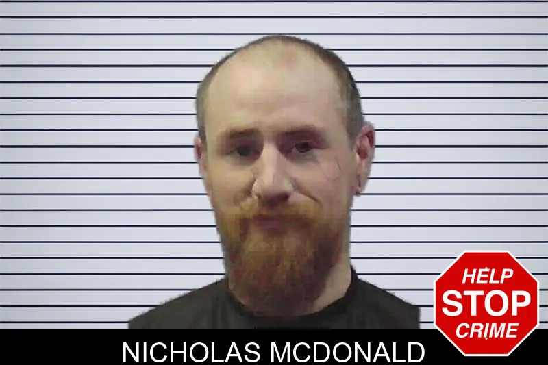 Nicholas McDonald mugshot