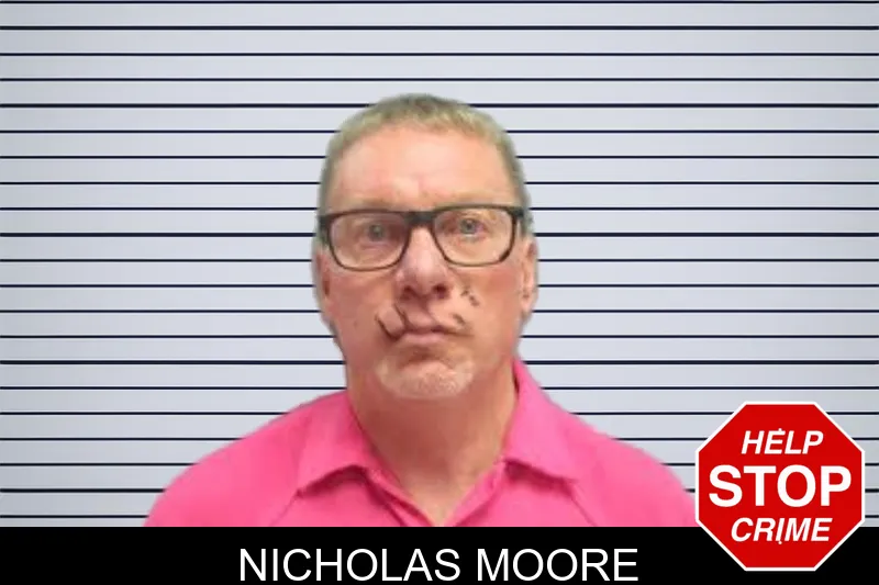 Nicholas Moore mugshot