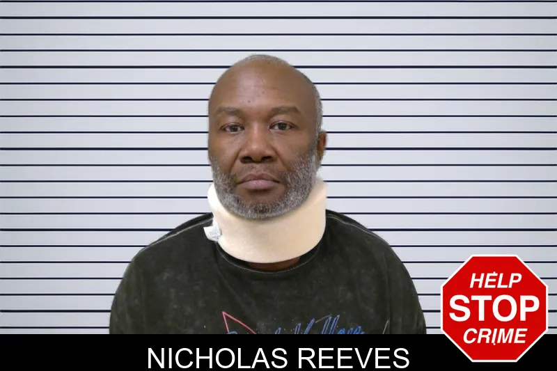Nicholas Reeves mugshot