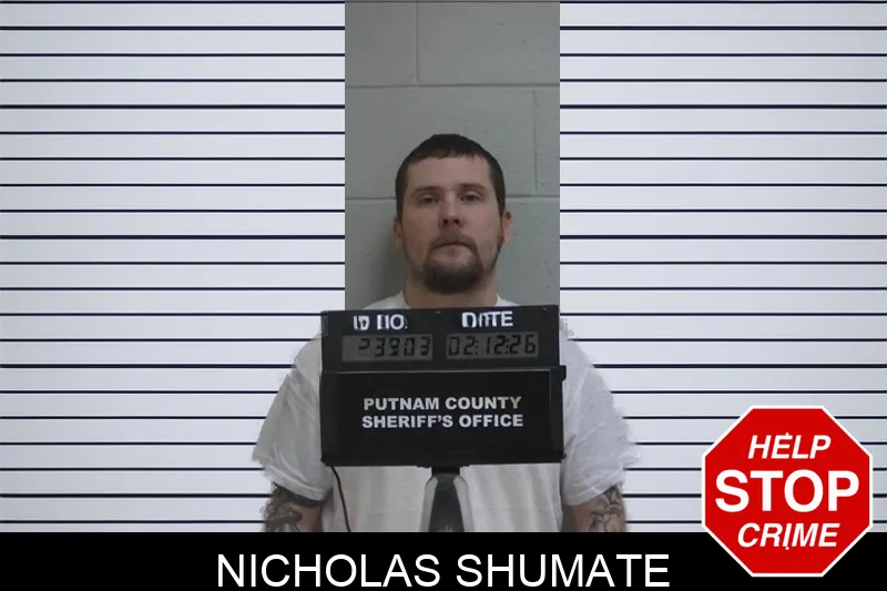 Nicholas Shumate mugshot – Putnam County , Georgia Nicholas Shumate mugshot