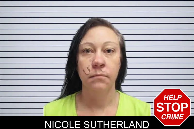 Nicole Sutherland mugshot