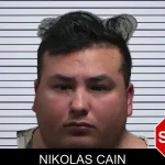 Nikolas Cain mugshot