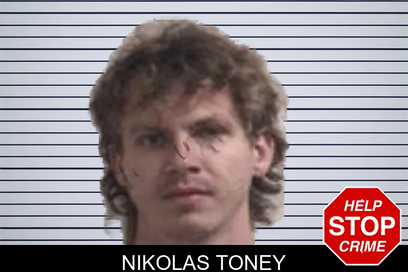 Nikolas Toney mugshot