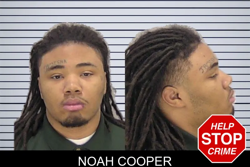 Noah Cooper mugshot