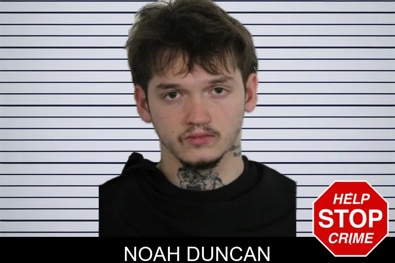 Noah Duncan mugshot