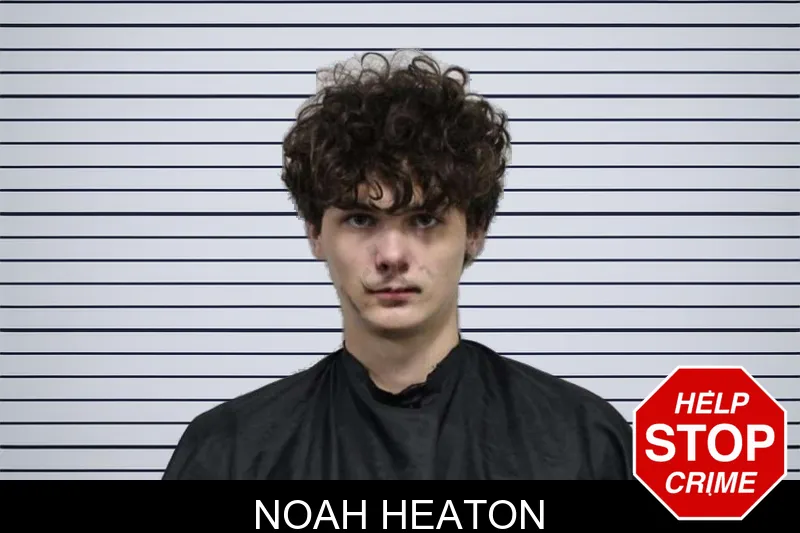 Noah Heaton mugshot