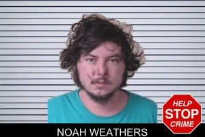 Noah Weathers mugshot