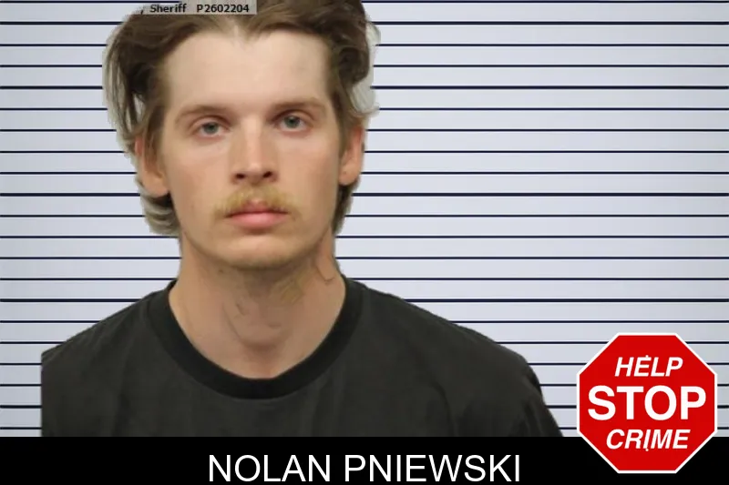 Nolan Pniewski mugshot